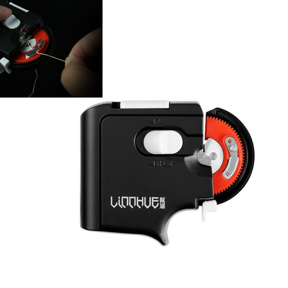 LINHU Automatic Hooking Device Multifunctional Hooking Device Electric Knotting Device, Style:Short Handle(Black)