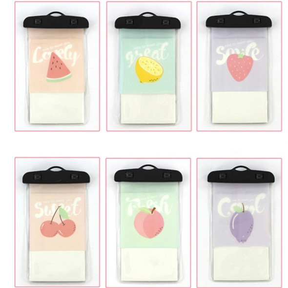 10 PCS Outdoor Diving Swimming Creative Cartoon Touch Screen Transparent PVC Mobile Phone Waterproof Bag Color Random Delivery