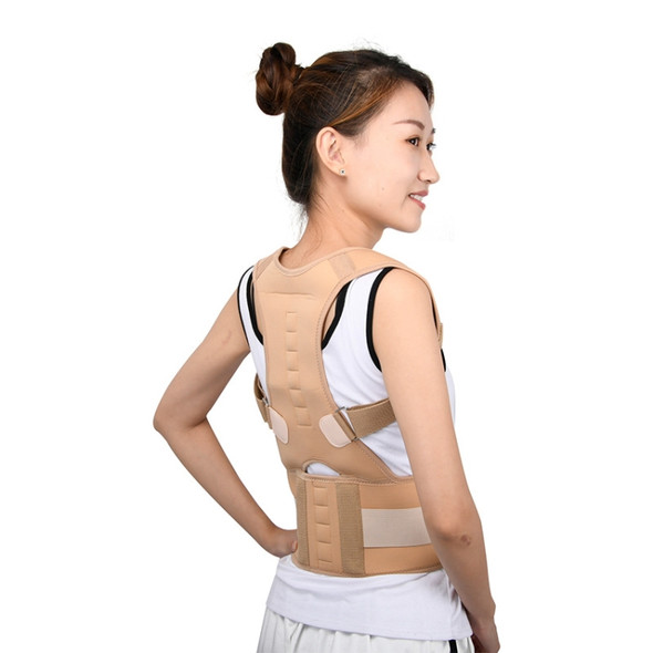 Adult Back Posture Correction Belt Kyphosis Correction Body Restraint Belt, Specification: S(Complexion)