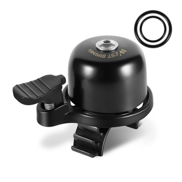 WEST BIKING YP0706048 Bicycle Copper Bell Mountain Bike Mini  Bell(Black)