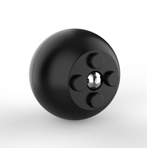 2 PCS Anxiety Relief Ball Emotional Venting Toy(All Black)