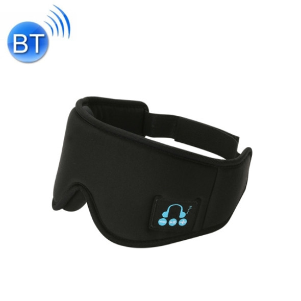 YR-05 Wireless Bluetooth Eye Mask Home Travel Office Lunch Break Burst Fatigue Music Sleep Eye Mask(Black)