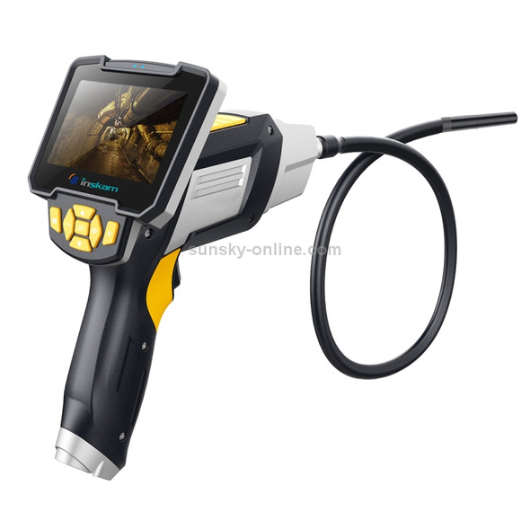 inskam112 IP67 1080P HD Digital 4.3 inch Display Screen Handheld Endoscope Industrial Home Endoscopes with 6 LEDs, Snake Tube Length: 1m