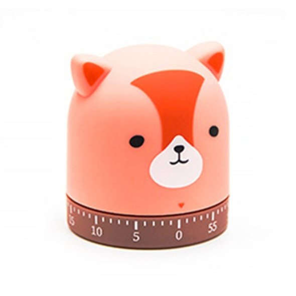 Cartoon Zoo Time Manager Mechanical Timer Reminder(Fox)