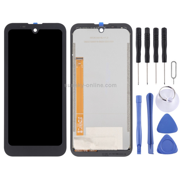 LCD Screen and Digitizer Full Assembly for Doogee S59 Pro (Black)