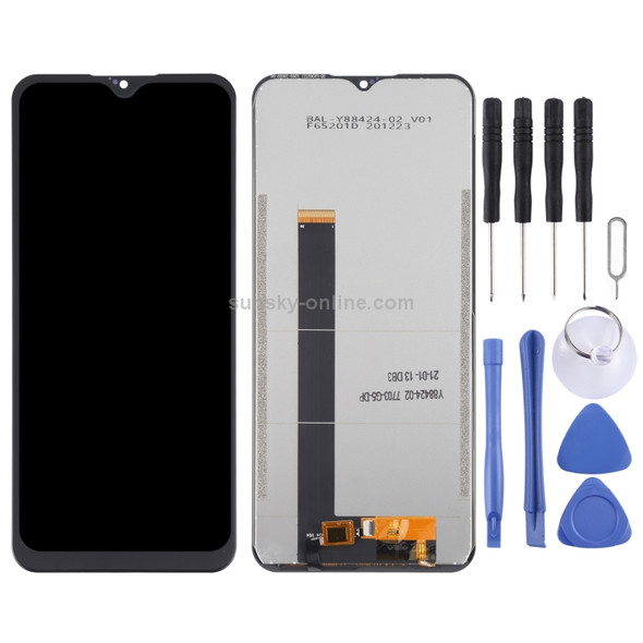 LCD Screen and Digitizer Full Assembly for Doogee X95 Pro (Black)