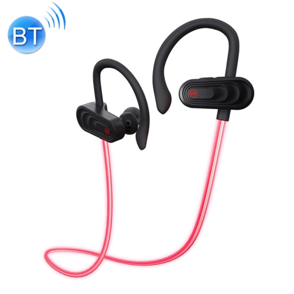 WK V13 Bluetooth 5.0 Pulse Laser Wired Control Bluetooth Earphone, Support Call(Black)