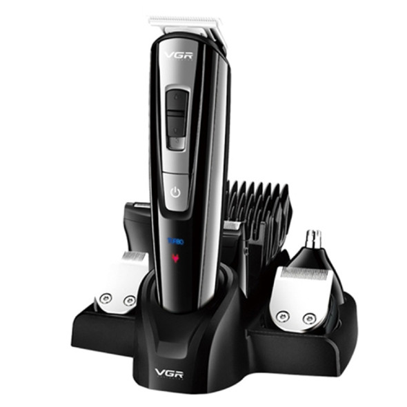 VGR V-025 10W 6 in 1 Multifunctional Electric Hair Clipper, Plug Type: EU Plug