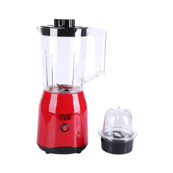 Multi-functional Nutrition Food Milling  Meat Soy Milk Electric Juicer Machine Mixing Fruit and Vegetable Mixer Machine, CN Plug(Red)