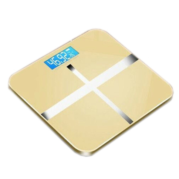 QQ-001 Weight Scale Home Health Human Body Electronic Scale Battery Model (Tyrant Gold)
