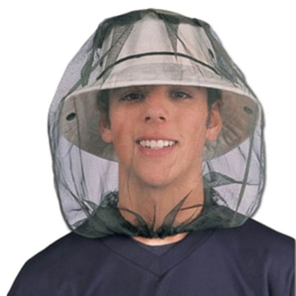 Anti-mosquito Bee Insect Net Hat Head Face Protection Net Cover Travel Camping Protector