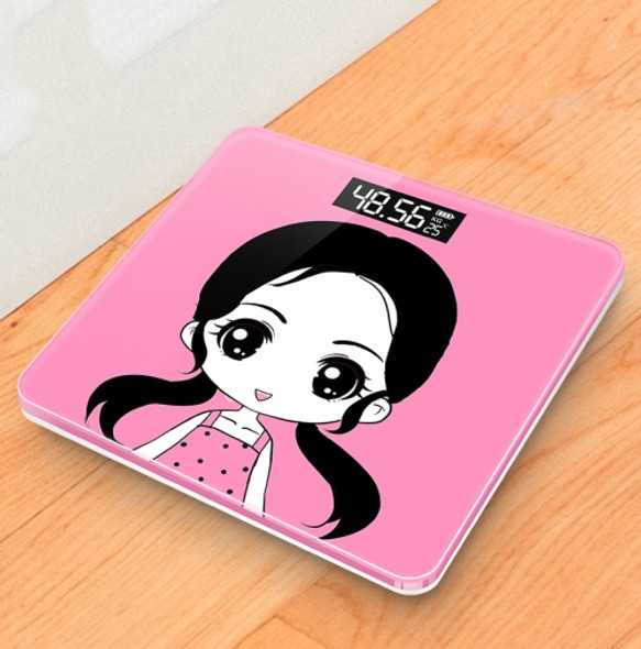 Mini Electronic Scale Home Weighing Scale Battery Stlye(Cute Girl)