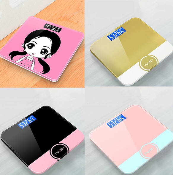 Mini Electronic Scale Home Weighing Scale Battery Stlye(Cute Girl)