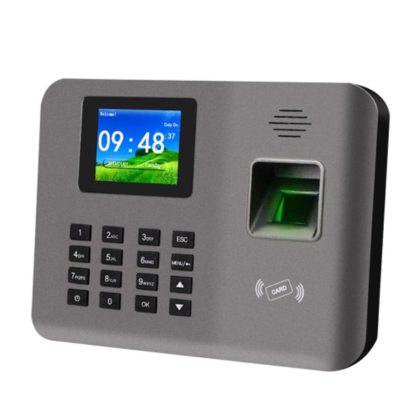 Realand AL321D Fingerprint Time Attendance with 2.4 inch Color Screen & ID Card Function & Battery