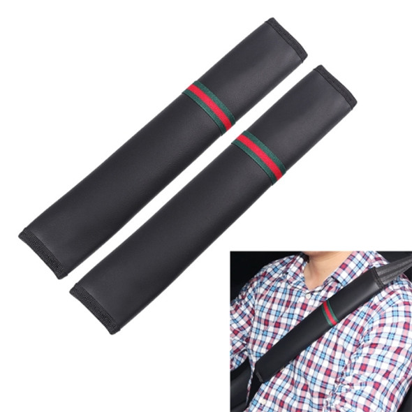 1 Pair Car Seat Belt Covers Shoulder Pads Auto Seat Belt Shoulder Protection Padding, Style: Long Section