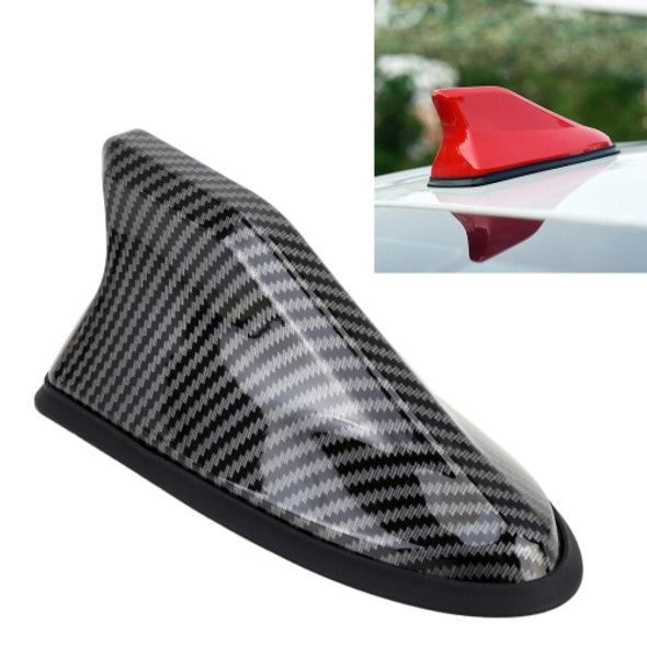 Universal Car Antenna Aerial Shark Fin Radio Signal (Carbon Fiber Black)