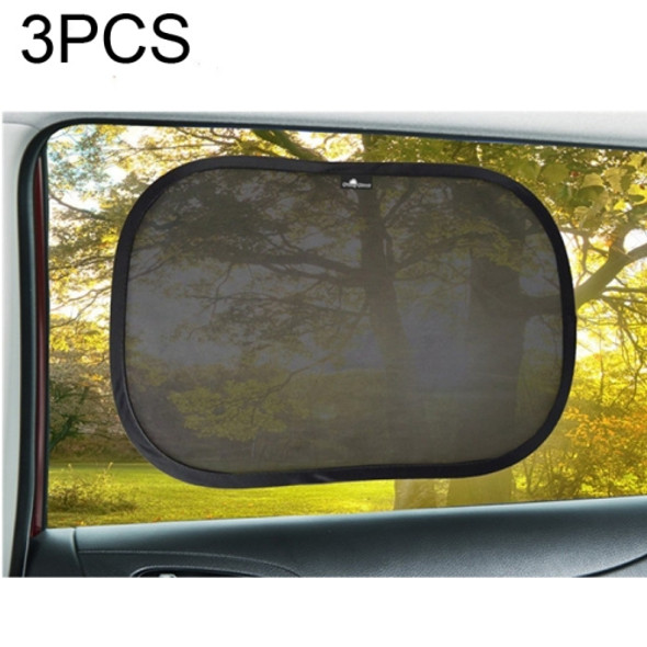 3 PCS Car Net Yarn Sunscreen Electrostatic Window Sunshade Cover, Size: 51 x 31cm
