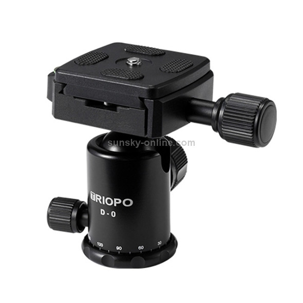 TRIOPO T226 Adjustable Portable  Aluminum Aalloy Tripod with D-0 Ball Head for SLR Camera