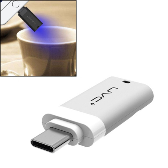 Type-C / USB-C Ultra Portable Germicidal Lights Smartphone UV Sanitizer (White)