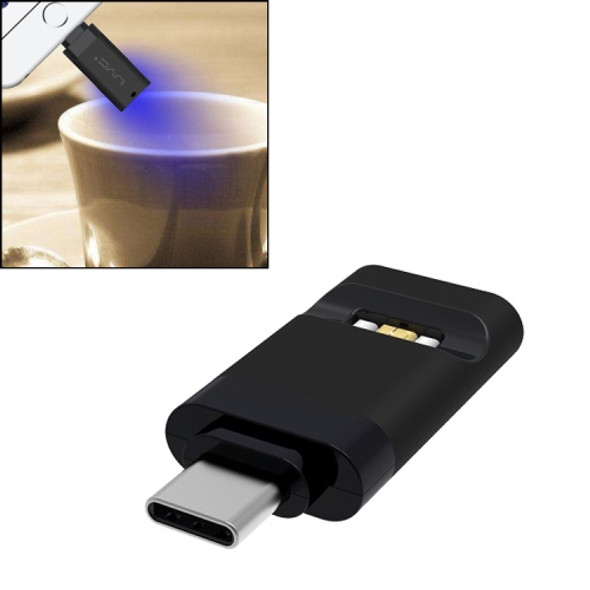Type-C / USB-C Ultra Portable Germicidal Lights Smartphone UV Sanitizer (Black)