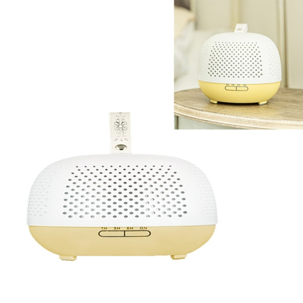 Home Desktop Ultrasonic Aromatherapy LED Night Light Humidifier, Capacity: 400ml (Yellow)