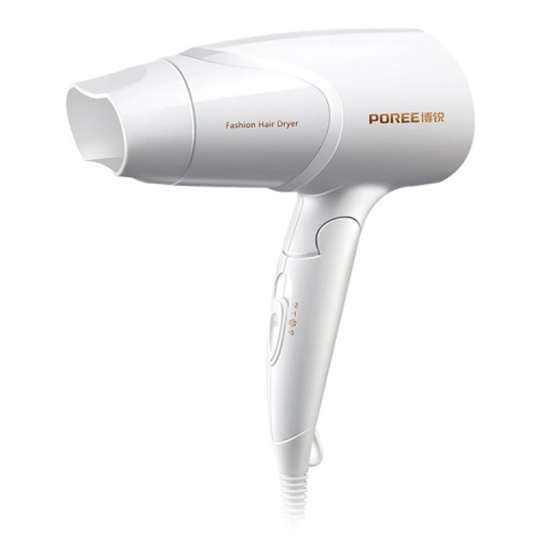 POREE PH1615 Power 1600W Hair Dryer, CN Plug(White)