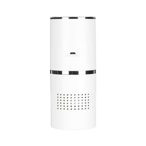 CZ-F16 DC 5V Aromatherapy Air Purifier Smart Car Air Purifier (White)