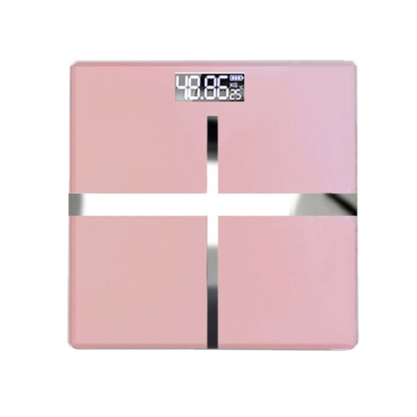 QQ-001 Weight Scale Home Health Human Body Electronic Scale Battery Model (Rose Gold)