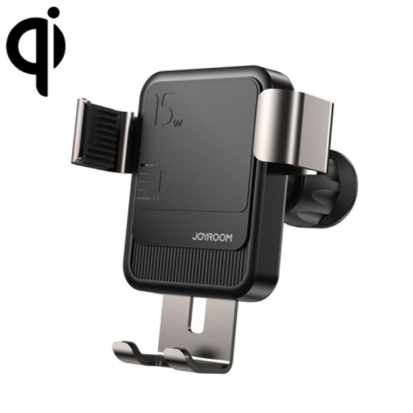 JOYROOM JR-ZS220 Car Air Outlet Wireless Charging Mobile Phone Gravity Bracket Holder (Black)