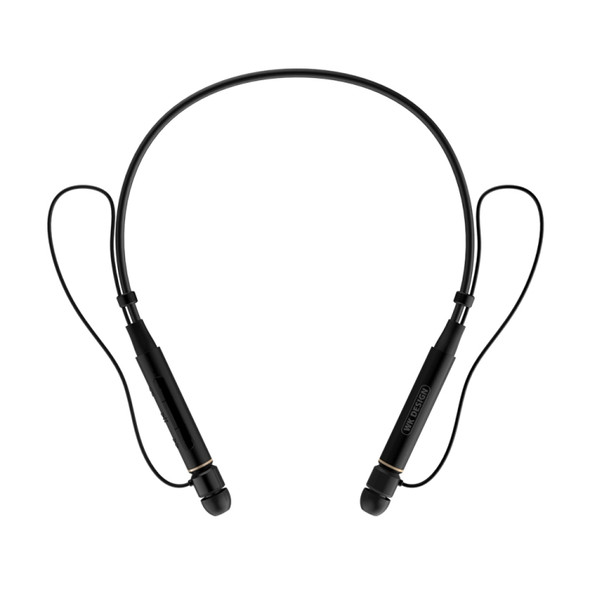 WK Ling Yue Series BD550 Bluetooth 4.1 Neck-mounted Magnetic Adsorption Wired Control Bluetooth Earphone, Support Calls (Black)