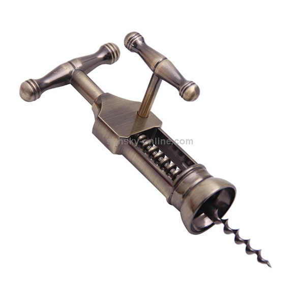 Multifunction Portable Screw Corkscrew Zinc Alloy Wine Bottle Opener, Packing: Gift Box