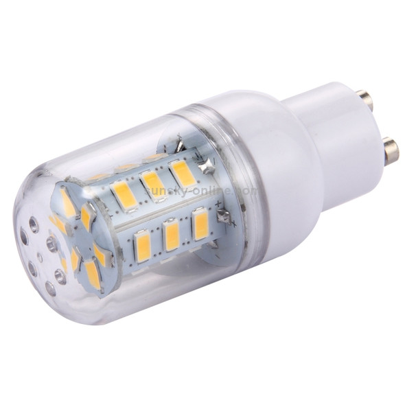 GU10 2.5W 24 LEDs SMD 5730 LED Corn Light Bulb, AC 12-80V (Warm White)