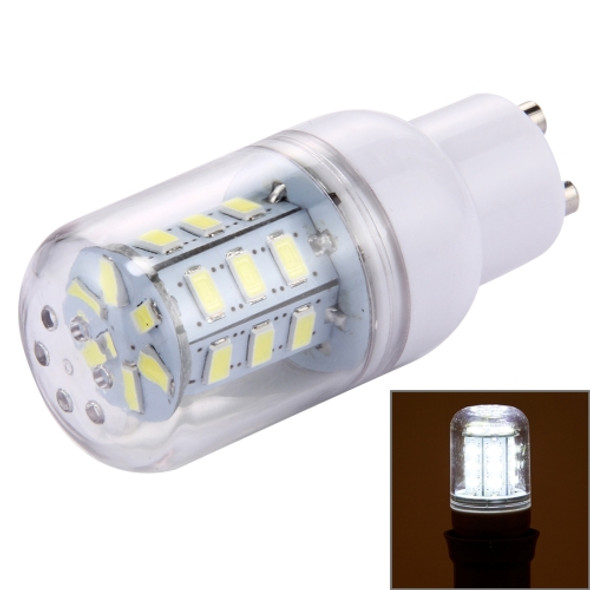 GU10 2.5W 24 LEDs SMD 5730 LED Corn Light Bulb, AC 12-80V (White Light)