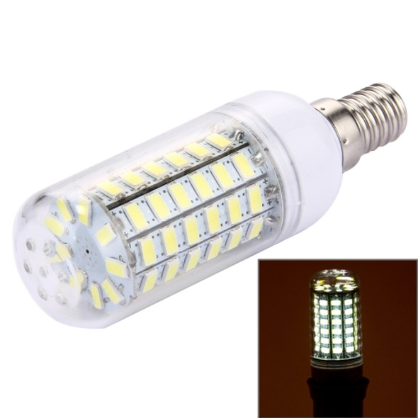 E14 5.5W 69 LEDs SMD 5730 LED Corn Light Bulb, AC 220-240V (White Light)