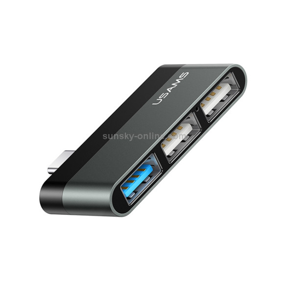 USAMS S-SJ461 USB-C to 3 USB 3.0 / 2.0 HUB Mini Converter