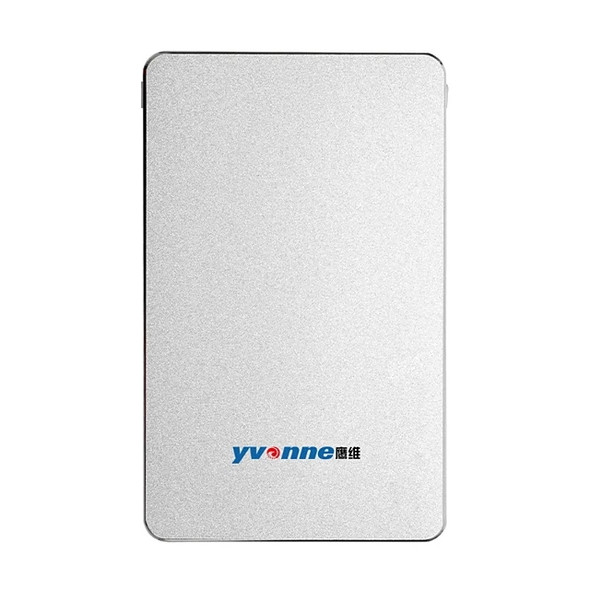 Yvonne 500GB USB 3.0 Mobile Hard Disk External Hard Drive (Silver)