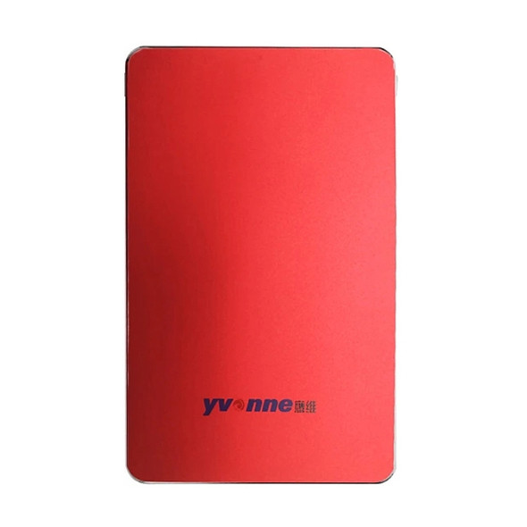 Yvonne 500GB USB 3.0 Mobile Hard Disk External Hard Drive (Red)