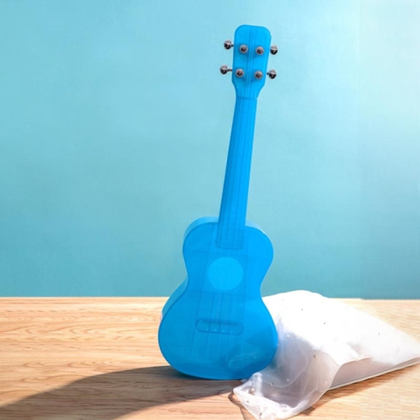 23 Inch Veneer Ukulele Little Guitar (Blue)