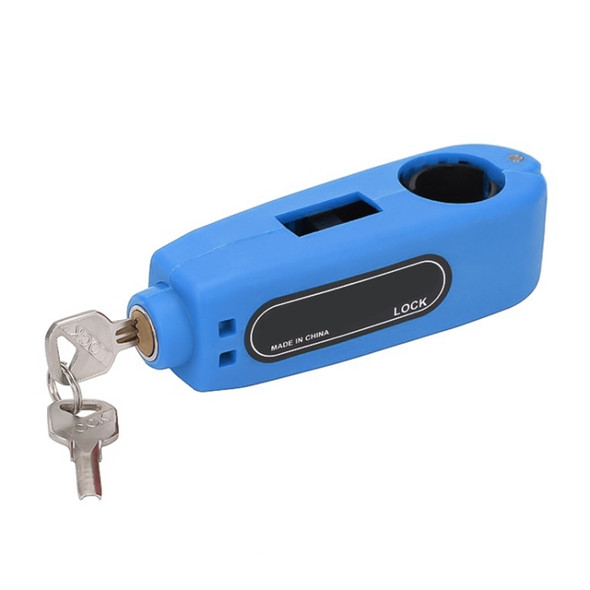 Speedpark Motorcycles Handle Anti-theft Lock Horn Lock (Blue)