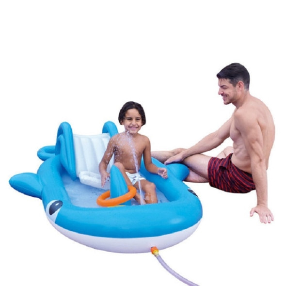 Children Outdoor Inflatable Swimming Pool Toy Pool Slide Pool, Specification:Whale Pool