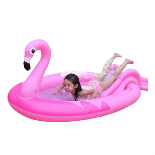 Children Outdoor Inflatable Swimming Pool Toy Pool Slide Pool, Specification:Flamingo Pool