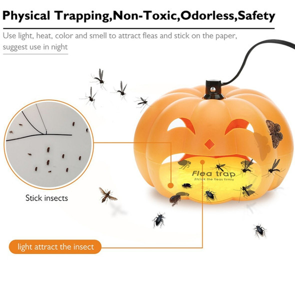 Household Flea Traps Drug-free Insect Trap Lamp, Plug Type:EU Plug