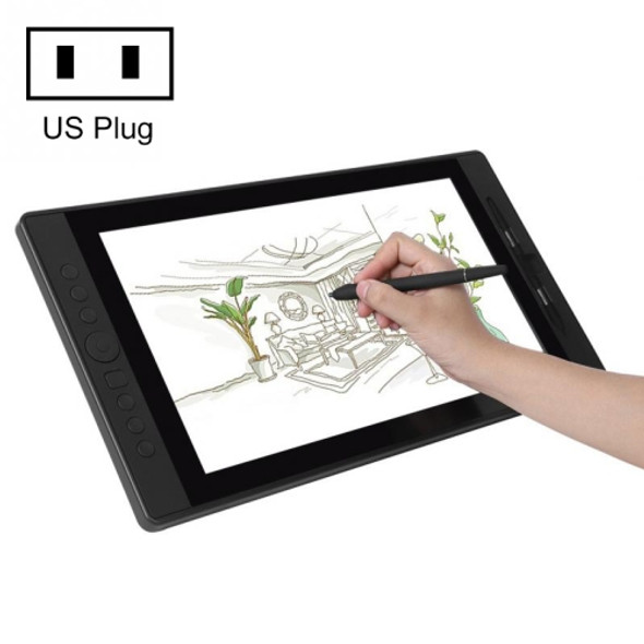 VEIKK VK1560 15.6 inch 5080 LPI Smart Touch Electronic Graphic Tablet,US Plug