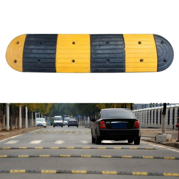 Strip Rubber Speed Bump, Size: 50x30x4cm