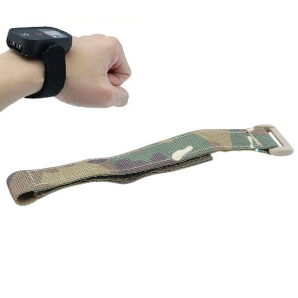 TMC HR65 Nylon + Hook and Loop Fastener Hand Wrist Armband Strap Belt for GoPro HERO9 Black /8 Black / Max /7 /6 /5 /4 /3+ /3 Remote, Length: 30cm
