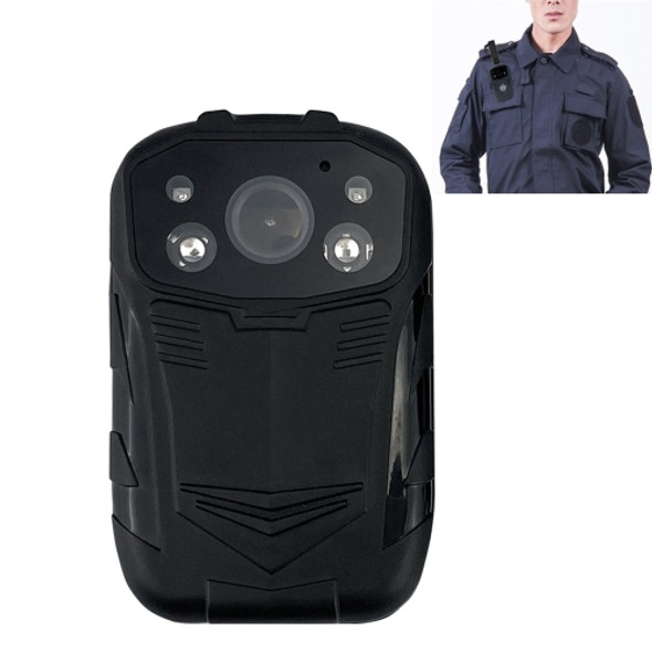 C82 Portable 1080P HD Field Recorder with 2.0 inch Display & Epaulette Back Clip, Support Infrared Night Vision & Red and Blue Light Flashing & Segmented Recording & Loop Recording & Motion Detection(Black)