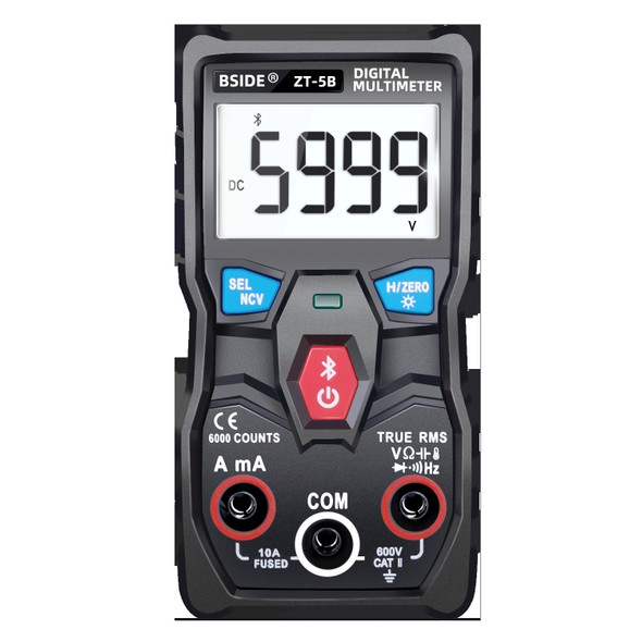 BSIDE ZT-5B Smart Bluetooth 6000 Words Automatic Range Digital Multimeter