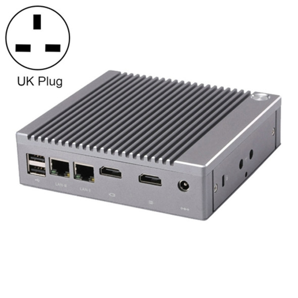 K660S Windows and Linux System Mini PC, Intel Celeron Processor N2840 Quad-Core 1.83- 2.25GHz, 8GB RAM + 128GB SSD, UK Plug