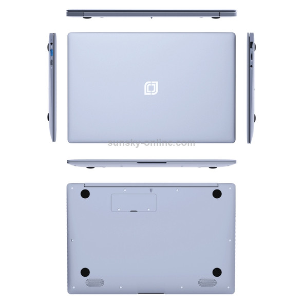 Jumper EZbook S5 Laptop, 14.0 inch, 12GB+128GB, Windows 10 Intel Celeron N4020 Dual Core 1.1-2.48GHz, Support TF Card & Bluetooth & Dual WiFi & Mini HDMI(Space Grey)