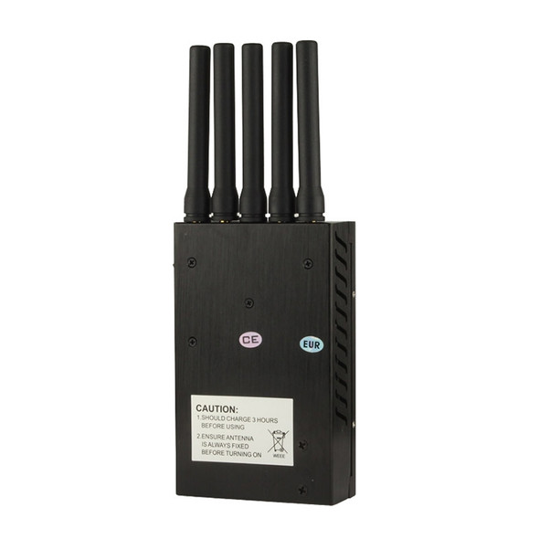 Portable CDMA / GSM / DCS / PCS / WIFI / GPS Mobile Phone Signal Protector, Coverage: 20m, US Plug Charger (JAX-121A-5)(Black)